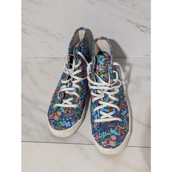 Keds High-Top Floral Patterned Sneakers Sz 7.5 No Sign of Wear - Picture 4 of 7